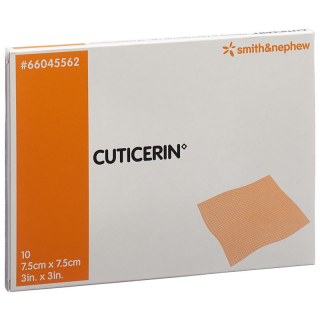 Thuốc mỡ Cuticerin nén 7.5x7.5cm 10 cái