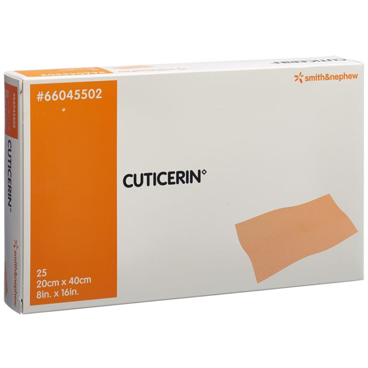 Cuticerin salve kompress 20x40cm 25 stk