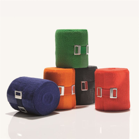 Bort Stabilo Color elastisk bandage 8cmx5m sort