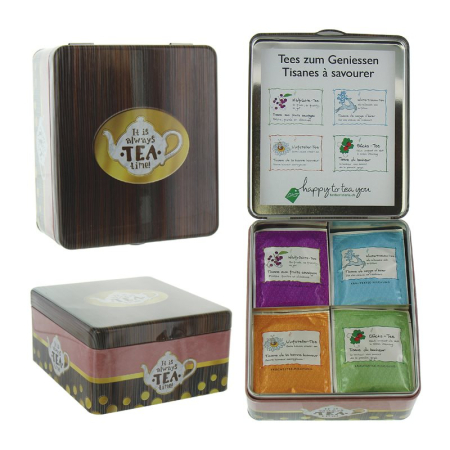 Herboristeria Always Tea Tin with 40 sachets
