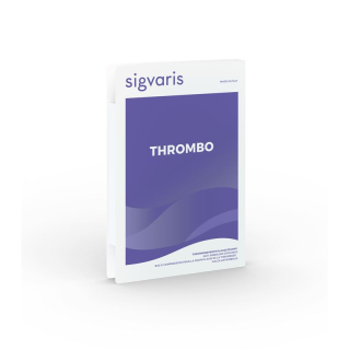 Sigvaris thrombo A-G mount x-small short white 1 pair
