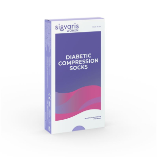Sigvaris Diabetic Compression Socks M women long 1 pair