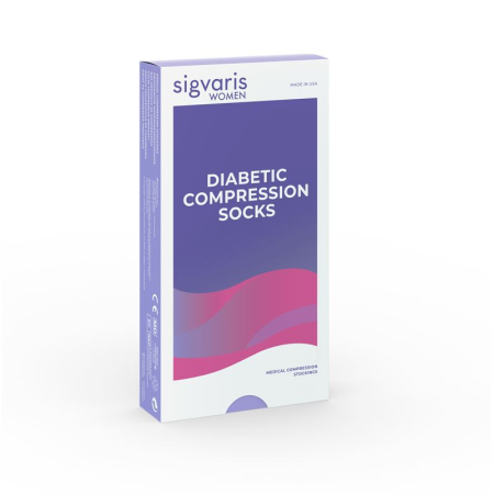 Sigvaris Diabetic Compression Socks S women short pair 1