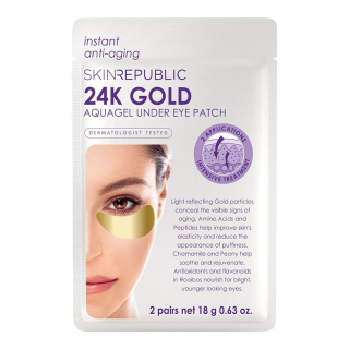 skin republic 24K gold; jelly Under Eye Patches 2 pairs