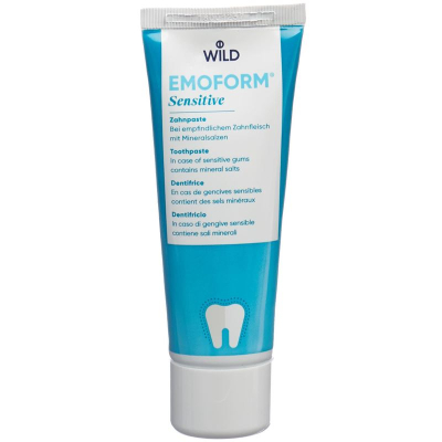 Emoform sensitive zahnpaste tube 75 មីលីលីត្រ