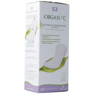 ORGANYC panty liners extra thin light flow