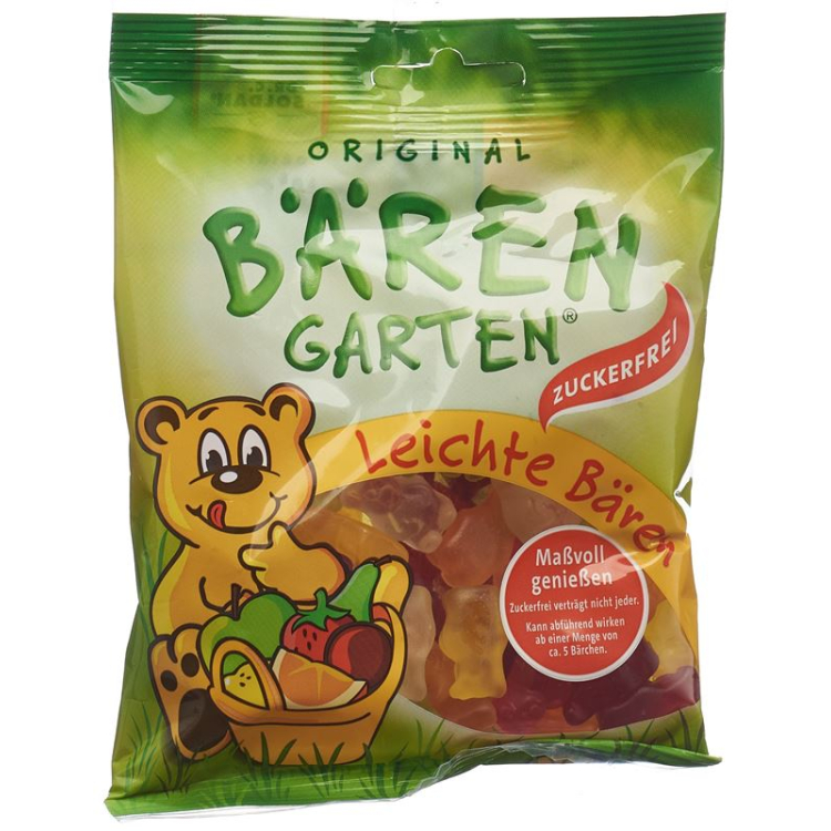 Soldan original Bärengarten slight bears sugar free 150 g Btl