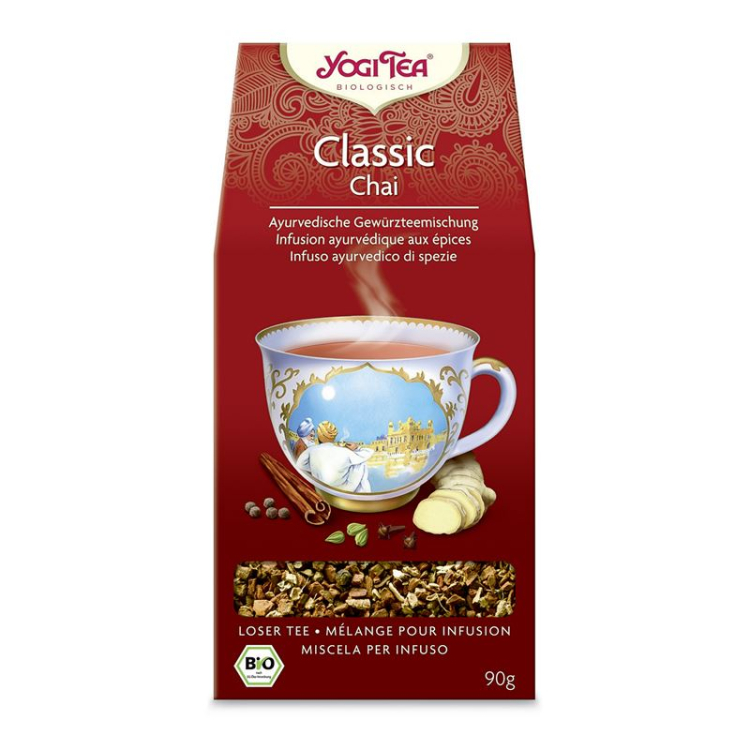 Yogi Tea Classic CHAI Cinnamon Spice сусымалы 90 г