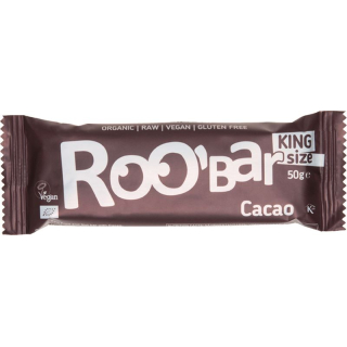 Roobar Rohkostriegel Kakao 16 x 50 g