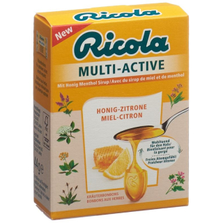Ricola Multi-Active Honig Zitrone Box 44 ក្រាម។