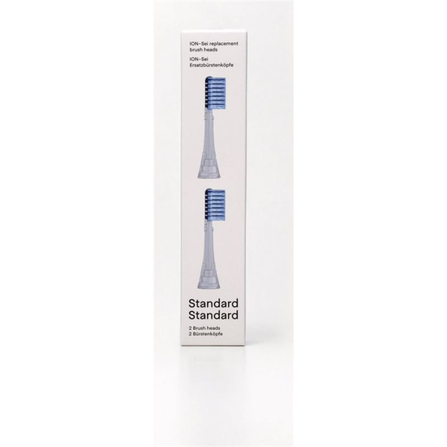 ION-Sei toothbrush head standard 2 pcs