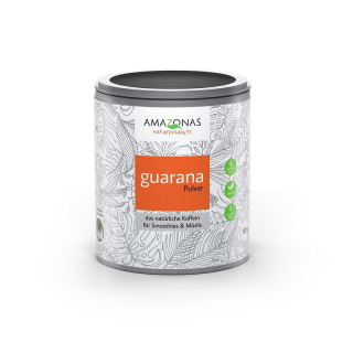 AMAZONAS guarana Pulver 100 % pur Ds 100 g