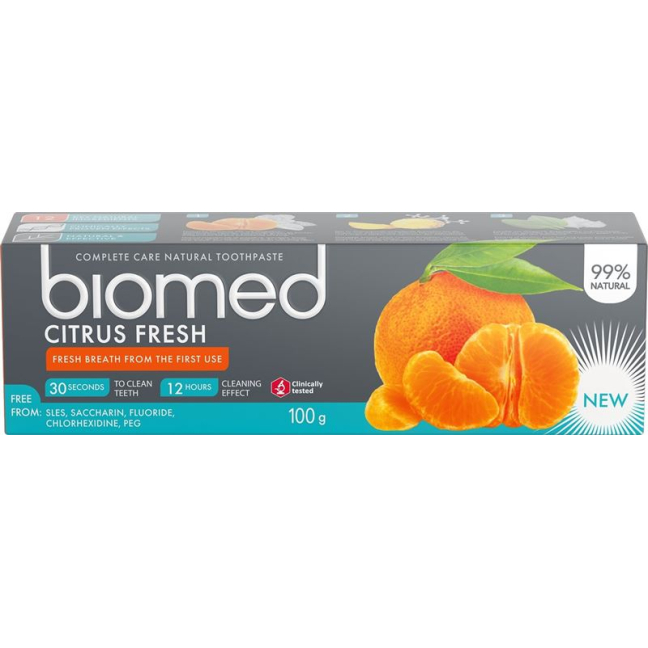 SPLAT Biomed Citrus Fresh Toothpaste Tb 100 g