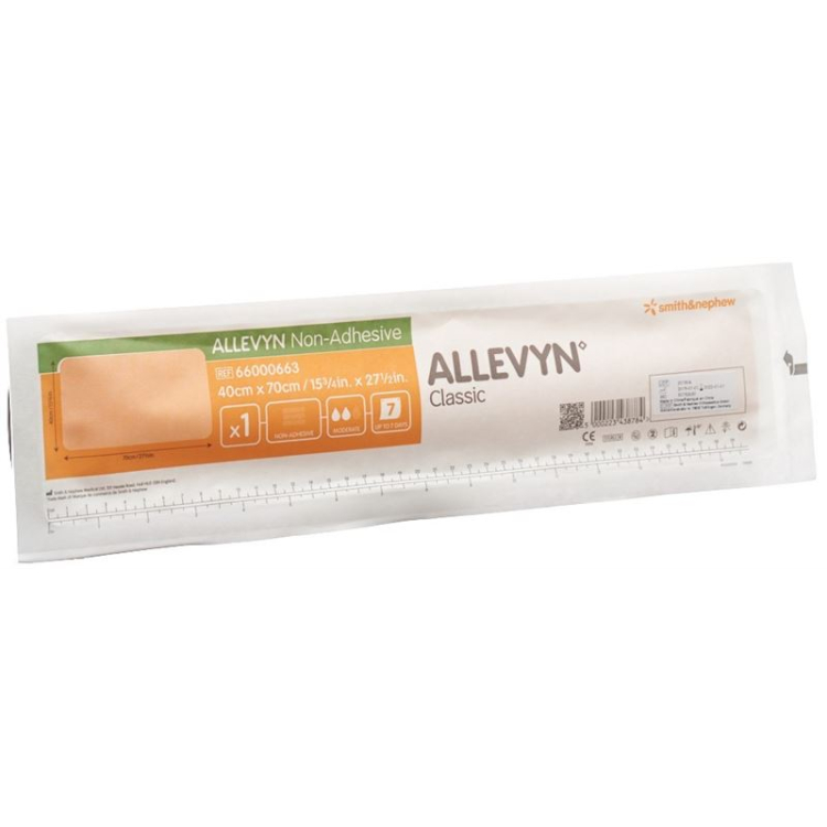 Allevyn Non-Adhesive Wound Dressing 40x70cm 2 pieces