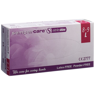 SEMPERCARE Nitril Shine L стерильденбейді