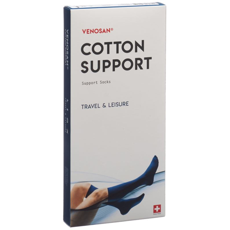 Venosan COTTON SUPPORT Socks A-D M silver 1 pair