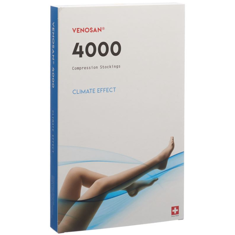 Venosan 4001 A-TU Materna KKL1 L дълги затворени черни 1 чифт