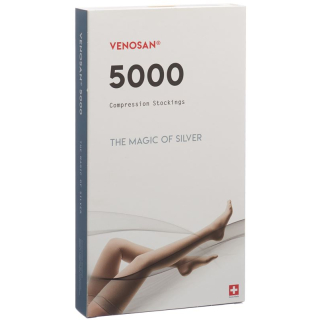 VENOSAN 5001 A-D KKL1 L long cut чорний 1 пара