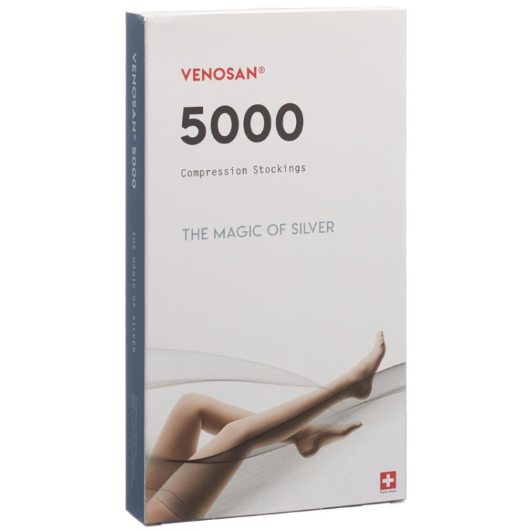 Venosan 5002 A-GH KKL2 XL krátký uzavřený maro 1 pár