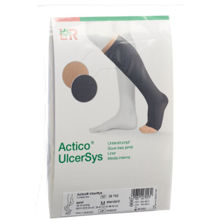 Actico UlcerSys stockings M standard sand 3 pcs