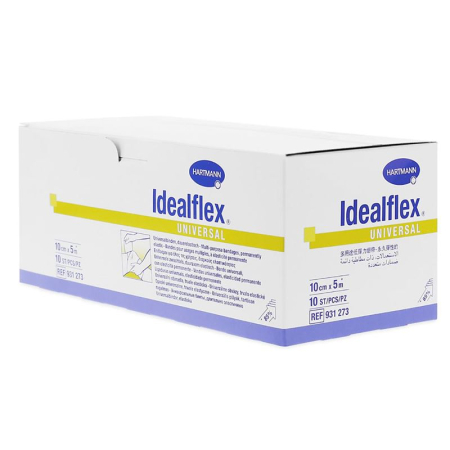 Idealflex ضمادة عالمية مقاس 20 سم × 5 م 10 قطع