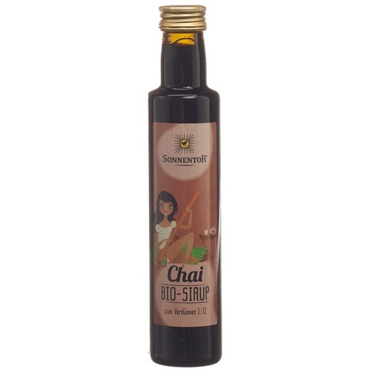 Sonnentor Chai syrup 6 Fl 250 ml