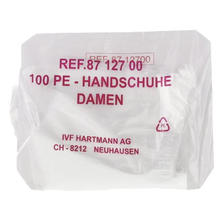 PE-hansker medium pose 100 stk