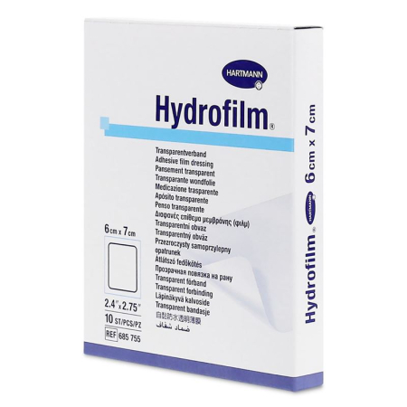 Hydrofilm läpinäkyvä side 15x20cm 10 kpl