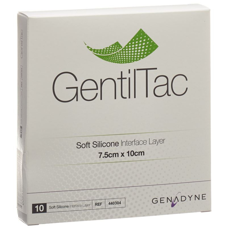 GENTILTAC зөөлөн силикон интерф 7,5х10см