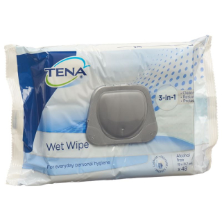 TENA Wet Wipes box 12 48 pcs