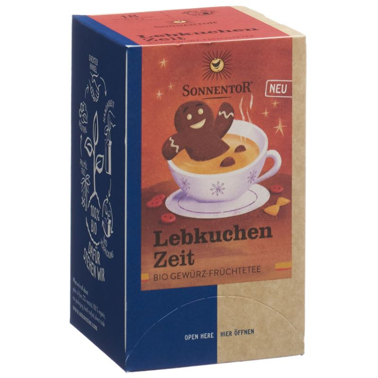 Sonnentor Gingerbread Tea Time Battalion 18 pieces