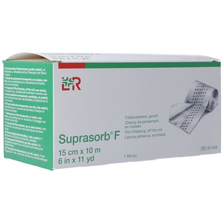 Suprasorb F films association 15cmx10m sterile roll