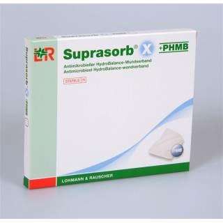 Pansement Suprasorb X + PHMB HydroBalance 14x20cm antimicrobien