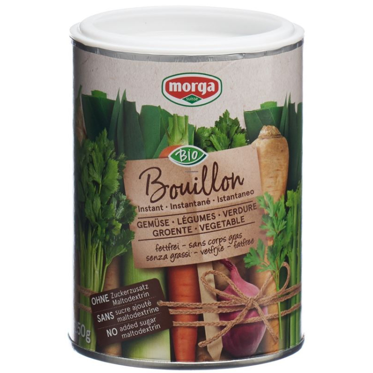 Morga Vegetable Bouillon go մաքուր յուղազերծ օրգանական 250 գ