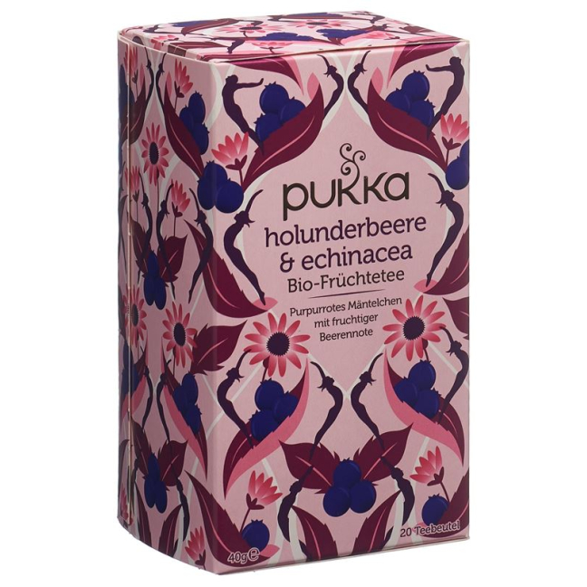 Pukka Holunderbeere & Echinacea Tee Bio Btl 20 Stk
