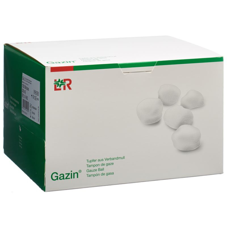 Tamponi Gazin in garza Gr3 20 fili sterili 25 x 5 pz