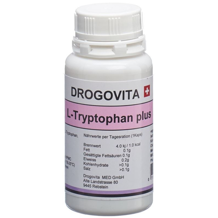 Drogovita L-Tryptophan plus Kaps Ds 50 pcs