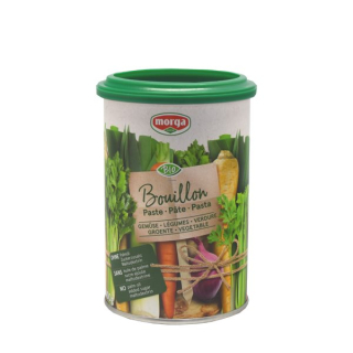 Morga Vegetable Bouillon Paste go clean Bio Ds 400 g