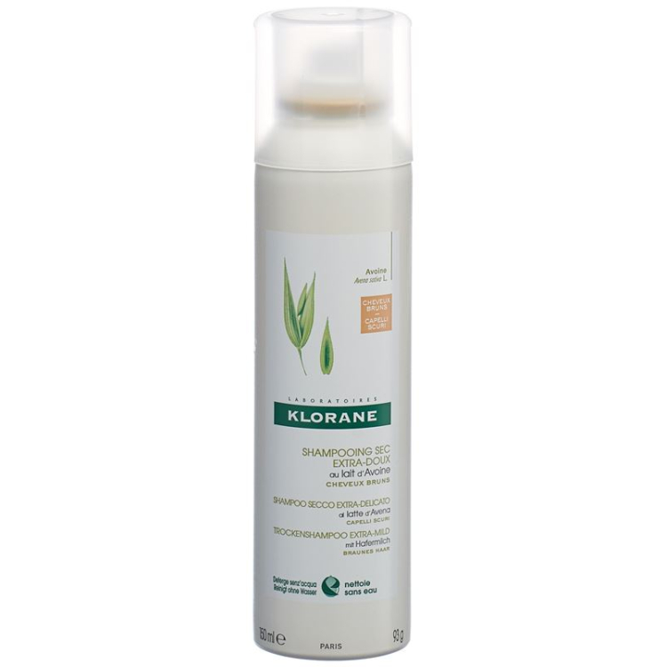 Klorane Trockenshampoo Hafermilch getönt Spr 150 ml