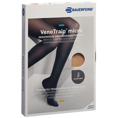 VENOTRAIN MICRO A-G KKL2 M plus/long open toe cream Haf