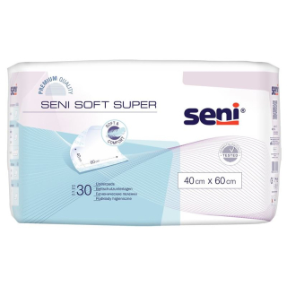 Подкладки Seni Soft Super 40x60см снаружи нескользящие
