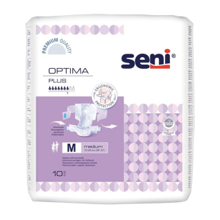Coussin d'incontinence Seni Optima Plus M avec ceinture 2e capacité d'absorption