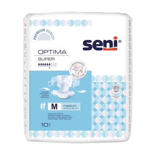 Seni Optima Super incontinence pads M with waistband 1st suction power