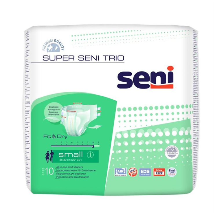 Quần sịp tiểu không kiểm soát Super Seni Trio S 3. Hút đóng Sy