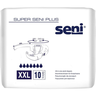 SUPER SENI Plus incontinence briefs XXL 10 pcs
