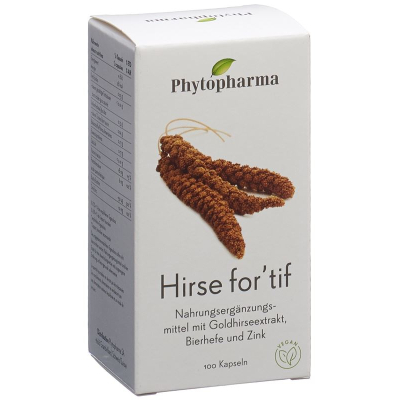 PHYTOPHARMA Hirse for'tif Kaps