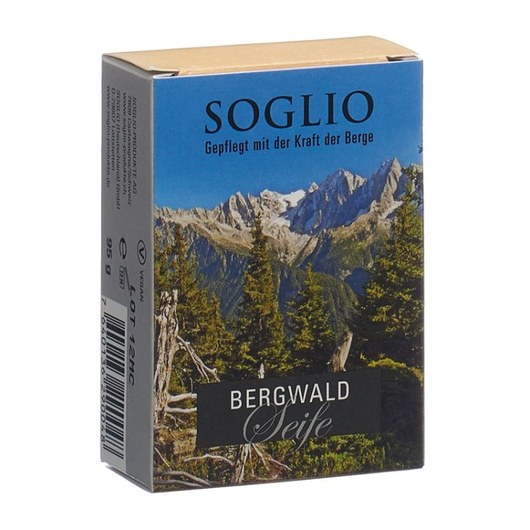 Soglio mountain forest Soap 95g