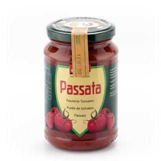 VANADIS pasta de tomate Passata Demeter frasco 340 g