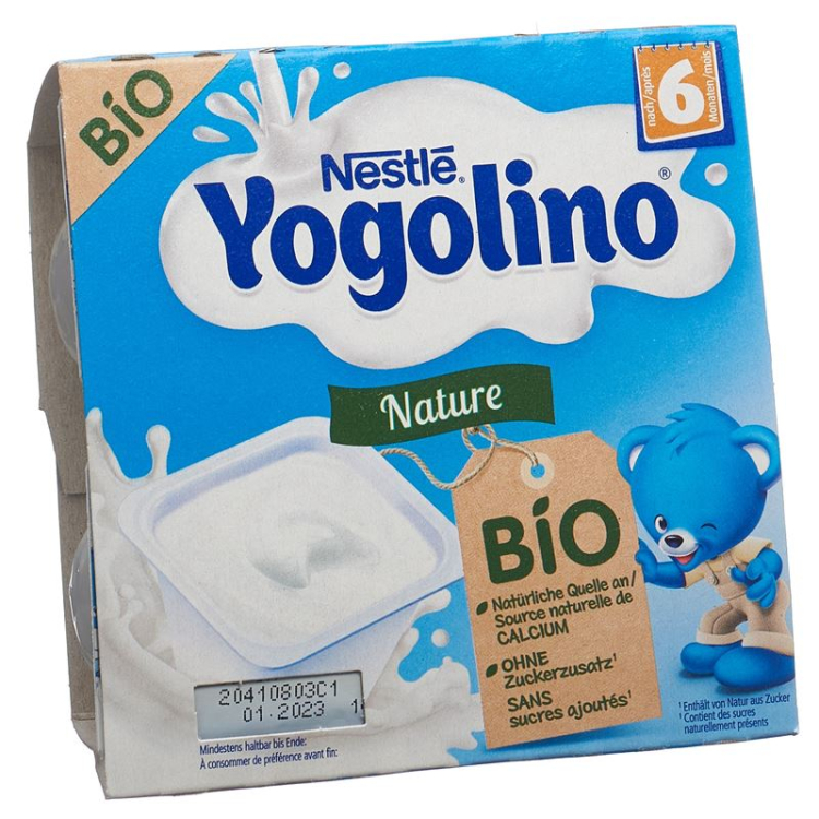 Nestlé Yogolino Bio Nature 4 x 90 g