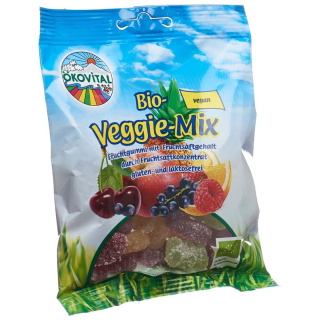 ökovital Fruchtgummi Veggie-Mix ohne Gelatine 100 g